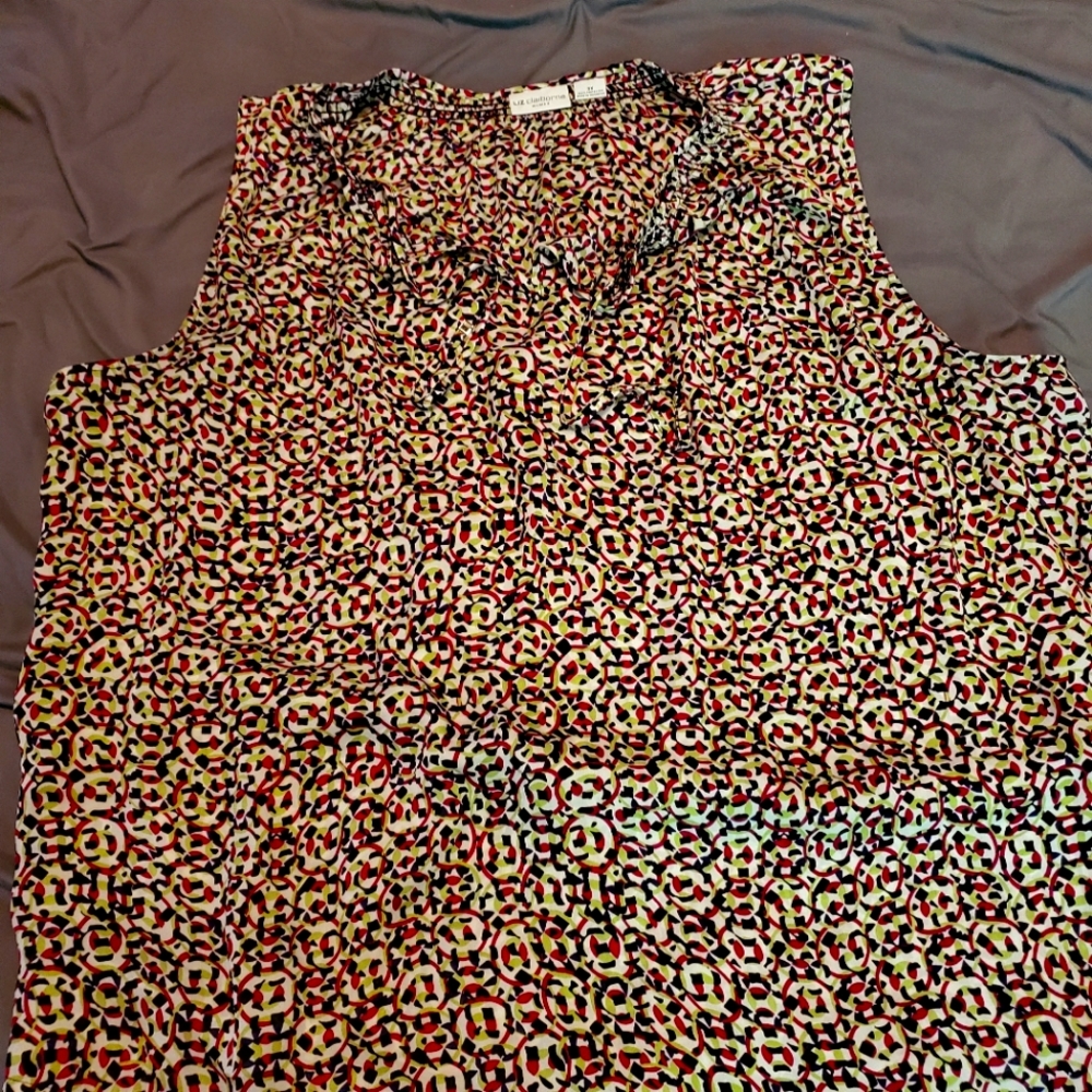Liz Claibourne Sleeveless Top Size 3XL